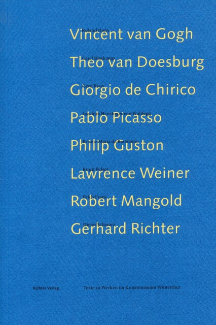 Texte zu Werken im Kunstmuseum Winterthur