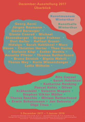 Dezember-Ausstellung 2017  (Plakat 105)
