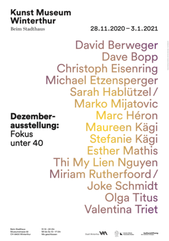 Dezemberausstellung 2020  (Plakat Nr. 129)