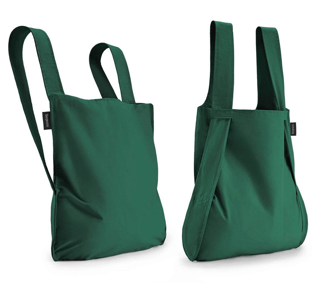 Notabag Rucksack & Tragetasche (waldgrün)