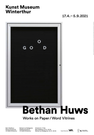 Bethan Huws – GOOD (Plakat Nr. 132)