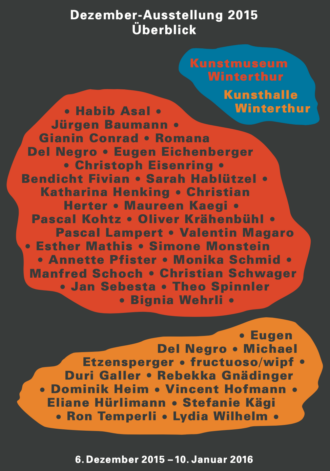 Dezember Ausstellung 2015  (Plakat Nr. 95)