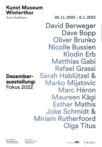 Dezemberausstellung – Fokus 2022 (Plakat Nr. 147)
