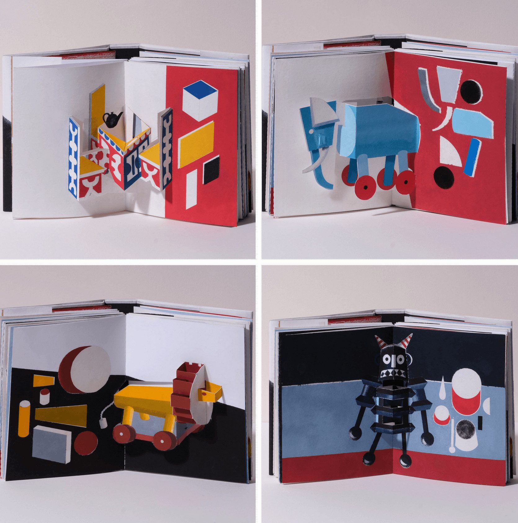 Jeux d'Enfance. Leporello Pop-Up Buch – Bild 2