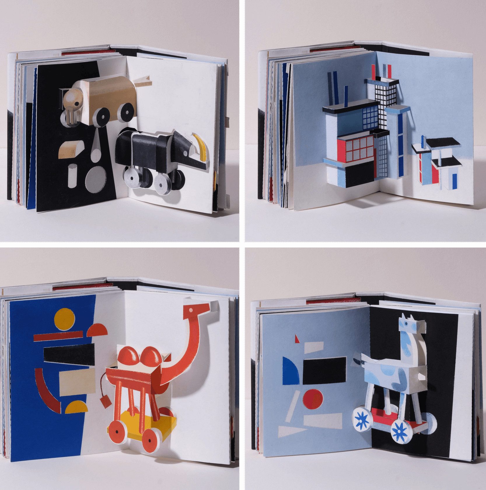 Jeux d'Enfance. Leporello Pop-Up Buch – Bild 3