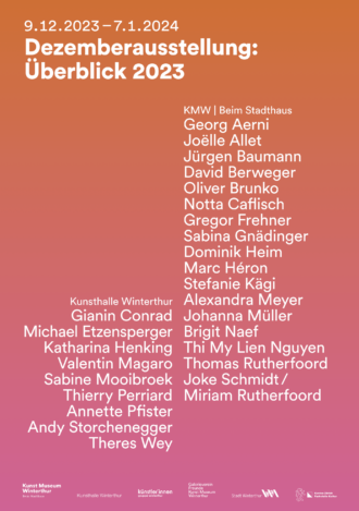 Dezemberausstellung 2023 (Plakat Nr. 155)