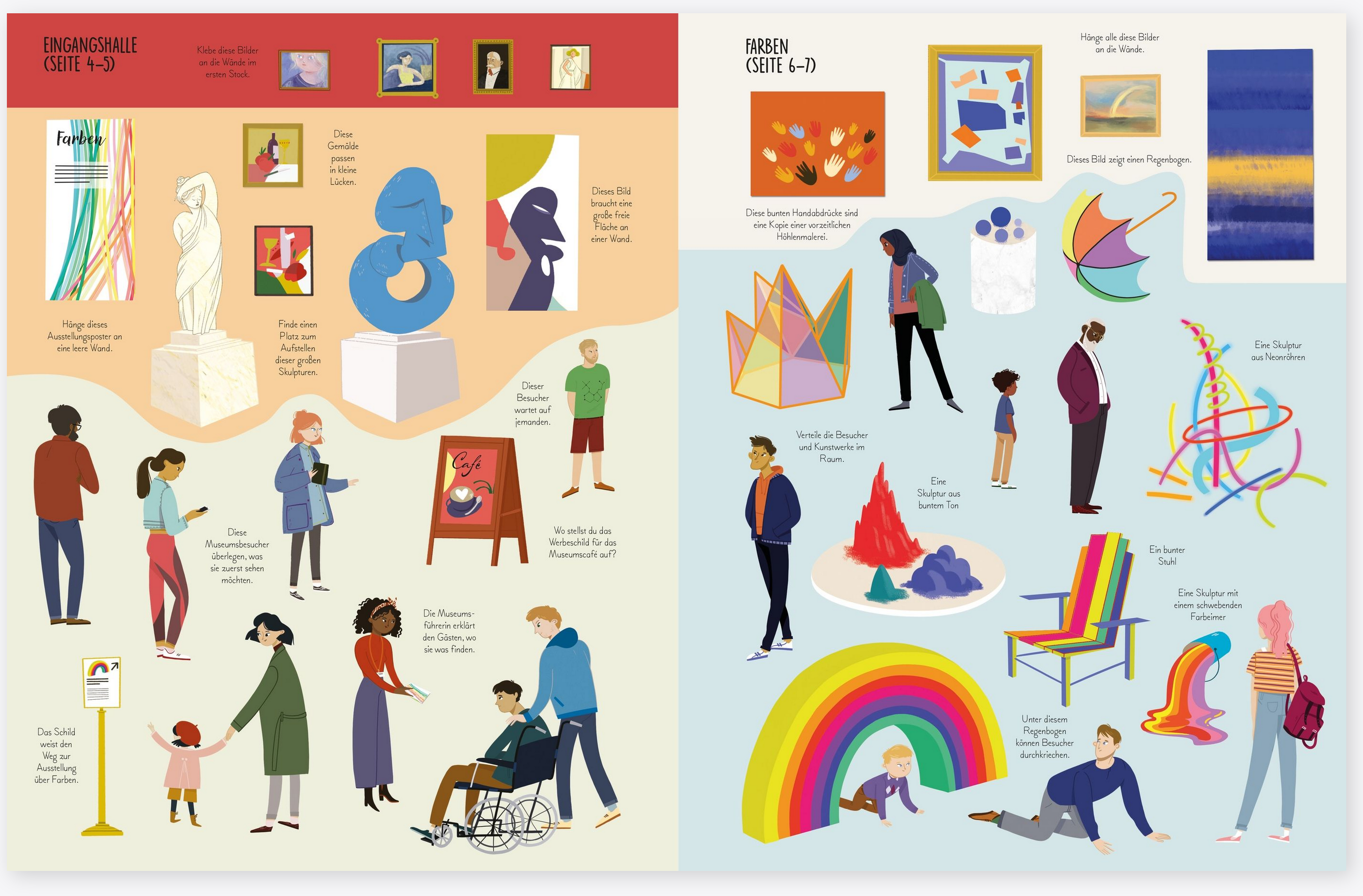 Mein Stickerbuch – Im Kunstmuseum – Bild 3