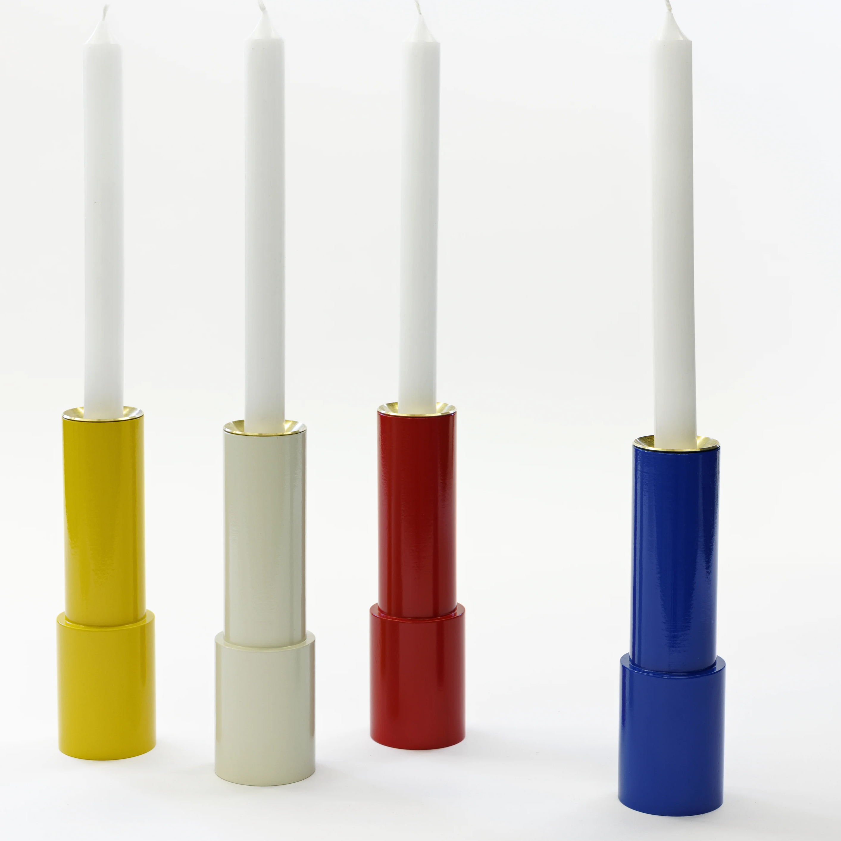 Sophie Taeuber-Arp – Kerzenständer Bauhaus (Gelb) – Bild 2